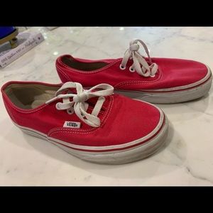 Red Vans